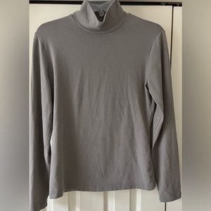 Taupe Express Mockneck